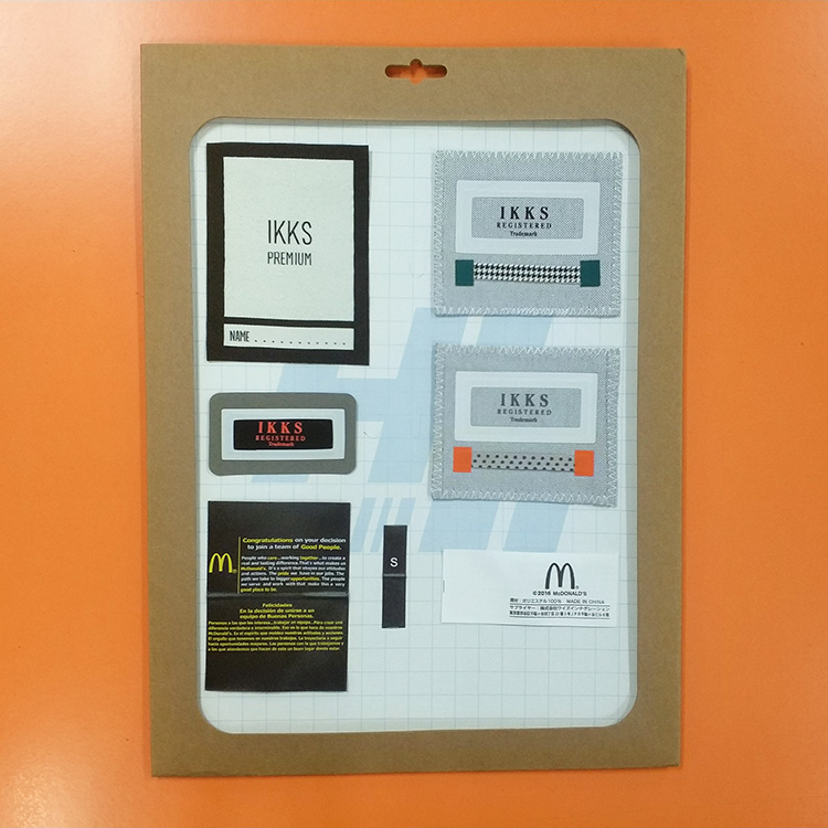 廣東服裝領標廠家講解領標的作用